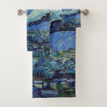 Vincent Van Gogh Sterrennacht  Fine Art Bad Handdoek<br><div class="desc">Vincent Van Gogh Sterrennacht  Fine Art Bath Towel"Van Gogh",  "Vincent Van Gogh",  "starry night",  "",  "schilderij",  "post-impressionisme",  "fijne kunst",  "de sterrennacht",  "beroemd",  "sterren"</div>