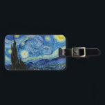 Vincent Van Gogh Sterrennacht  Fine Art Bagagelabel<br><div class="desc">Vincent Van Gogh Sterrennacht  Fine Art Bagagelabel</div>