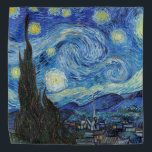 Vincent Van Gogh Sterrennacht  Fine Art Bandana<br><div class="desc">Vincent Van Gogh Sterrennacht  Fine Art Bandana</div>