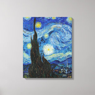 Vincent Van Gogh Sterrennacht Fine Art Canvas Afdruk