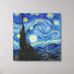 Vincent Van Gogh Sterrennacht  Fine Art Canvas Afdruk<br><div class="desc">Vincent Van Gogh Sterrennacht  Fine Art Canvas afdrukken</div>