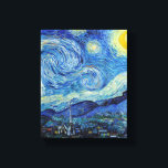 Vincent Van Gogh Sterrennacht  Fine Art Canvas Afdruk<br><div class="desc">Vincent Van Gogh Sterrennacht  Fine Art Canvas afdrukken</div>