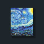 Vincent Van Gogh Sterrennacht  Fine Art Canvas Afdruk<br><div class="desc">Vincent Van Gogh Sterrennacht  Fine Art Canvas afdrukken</div>