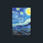 Vincent Van Gogh Sterrennacht  Fine Art Canvas Afdruk<br><div class="desc">Vincent Van Gogh Sterrennacht  Fine Art Canvas afdrukken</div>