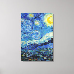 Vincent Van Gogh Sterrennacht Fine Art Canvas Afdruk