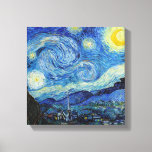 Vincent Van Gogh Sterrennacht  Fine Art Canvas Afdruk<br><div class="desc">Vincent Van Gogh Sterrennacht  Fine Art Canvas afdrukken</div>