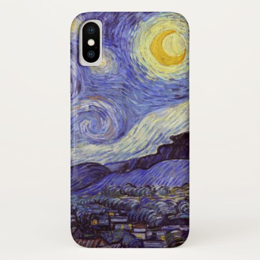Vincent Van Gogh Sterrennacht  Fine Art Case-Mate iPhone Case (Achterkant)