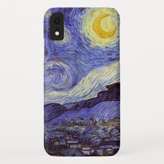 Vincent Van Gogh Sterrennacht Fine Art Case-Mate iPhone Case (Achterkant)