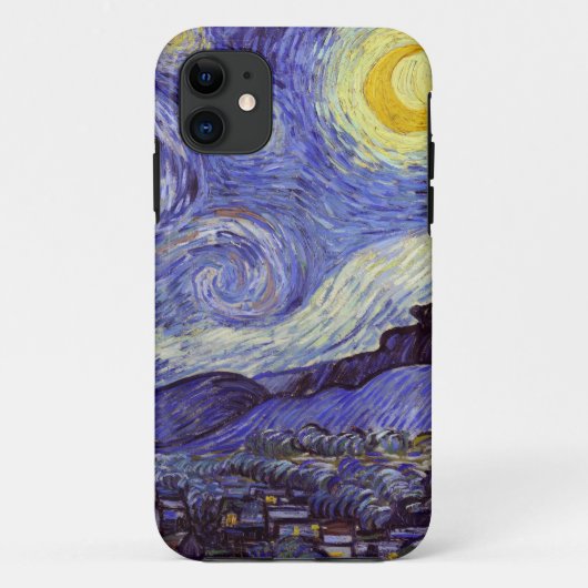 Vincent Van Gogh Sterrennacht  Fine Art Case-Mate iPhone Case (Achterkant)