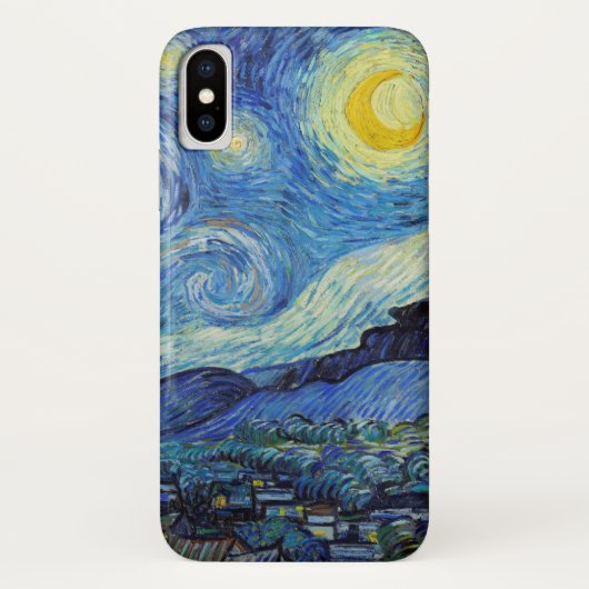 Vincent Van Gogh Sterrennacht Fine Art Case-Mate iPhone Case (Achterkant)