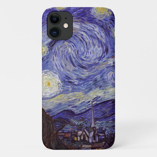 Vincent Van Gogh Sterrennacht Fine Art Case-Mate iPhone Case (Achterkant)