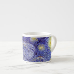 Vincent Van Gogh Sterrennacht  Fine Art Espresso Kop