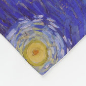 Vincent Van Gogh Sterrennacht Fine Art Fleece Deken (Hoek)