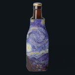 Vincent Van Gogh Sterrennacht  Fine Art Flesjeskoeler<br><div class="desc">Vincent van Gogh Sterrennacht Fine Art Painting Sterrennacht is een schilderij van de Nederlandse postpressionist Vincent van Gogh. De blauwe nachtelijke hemel is gevuld met ronddraaiende wolken, sterren en een heldere halve maan. De Sterrennacht is de enige nocturne in de reeks uitzichten uit zijn slaapkamerraam. Beweging: Post-Impressionisme. Prachtige artistieke decoratieve...</div>
