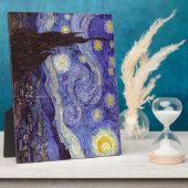 Vincent Van Gogh Sterrennacht Fine Art Fotoplaat (Zijkant)