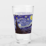 Vincent Van Gogh Sterrennacht  Fine Art Glas<br><div class="desc">Vincent van Gogh Sterrennacht Fine Art Painting Sterrennacht is een schilderij van de Nederlandse postpressionist Vincent van Gogh. De blauwe nachtelijke hemel is gevuld met ronddraaiende wolken, sterren en een heldere halve maan. De Sterrennacht is de enige nocturne in de reeks uitzichten uit zijn slaapkamerraam. Beweging: Post-Impressionisme. Prachtige artistieke decoratieve...</div>