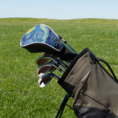 Vincent Van Gogh Sterrennacht  Fine Art Golfheadcover (Insitu)