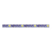 Vincent Van Gogh Sterrennacht  Fine Art Grosgrain Lint (Voorkant)