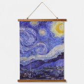 Vincent Van Gogh Sterrennacht  Fine Art Hangend Wandkleed (Voorkant)