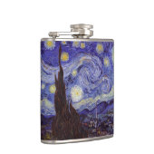 Vincent Van Gogh Sterrennacht  Fine Art Heupfles (Rechts)