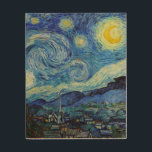 Vincent Van Gogh Sterrennacht  Fine Art Hout Afdruk<br><div class="desc">Vincent Van Gogh Sterrennacht  Art Wood Art</div>