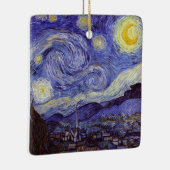 Vincent Van Gogh Sterrennacht  Fine Art Keramisch Ornament (Rechts)