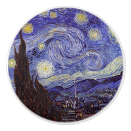 Vincent Van Gogh Sterrennacht Fine Art Keramische Knop