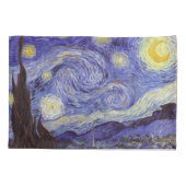 Vincent Van Gogh Sterrennacht Fine Art Kussensloop (Achterkant-Links)
