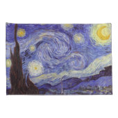 Vincent Van Gogh Sterrennacht Fine Art Kussensloop (Achterkant-Rechts)