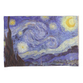 Vincent Van Gogh Sterrennacht Fine Art Kussensloop (Voorkant-Rechts)
