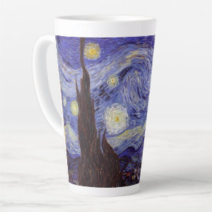 Vincent Van Gogh Sterrennacht  Fine Art Latte Mok