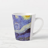 Vincent Van Gogh Sterrennacht  Fine Art Latte Mok (Rechts)