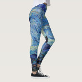 Vincent Van Gogh Sterrennacht  Fine Art Leggings (Rechts)
