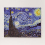 Vincent Van Gogh Sterrennacht  Fine Art Legpuzzel<br><div class="desc">Vincent van Gogh Sterrennacht Fine Art Painting Sterrennacht is een schilderij van de Nederlandse postpressionist Vincent van Gogh. De blauwe nachtelijke hemel is gevuld met ronddraaiende wolken, sterren en een heldere halve maan. De Sterrennacht is de enige nocturne in de reeks uitzichten uit zijn slaapkamerraam. Beweging: Post-Impressionisme. Prachtige artistieke decoratieve...</div>