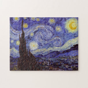 Vincent Van Gogh Sterrennacht  Fine Art Legpuzzel