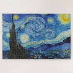 Vincent Van Gogh Sterrennacht  Fine Art Legpuzzel<br><div class="desc">Vincent Van Gogh Sterrennacht  Fine Art Jigzaag Puzzle.</div>
