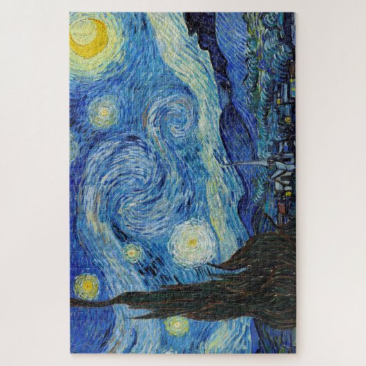 Vincent Van Gogh Sterrennacht  Fine Art Legpuzzel (Verticaal)