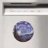Vincent Van Gogh Sterrennacht Fine Art Magneet (Insitu (Vaatwasser))