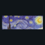 Vincent Van Gogh Sterrennacht  Fine Art Naambadge<br><div class="desc">Vincent van Gogh Sterrennacht Fine Art Painting Sterrennacht is een schilderij van de Nederlandse postpressionist Vincent van Gogh. De blauwe nachtelijke hemel is gevuld met ronddraaiende wolken, sterren en een heldere halve maan. De Sterrennacht is de enige nocturne in de reeks uitzichten uit zijn slaapkamerraam. Beweging: Post-Impressionisme. Prachtige artistieke decoratieve...</div>