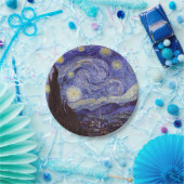 Vincent Van Gogh Sterrennacht Fine Art Papieren Bordje (Feest)