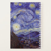 Vincent Van Gogh Sterrennacht Fine Art Planner (Achterkant)