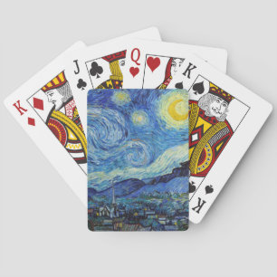 Vincent Van Gogh Sterrennacht Fine Art Pokerkaarten