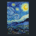 Vincent Van Gogh Sterrennacht  Fine Art Poster<br><div class="desc">Vincent Van Gogh Sterrennacht  Fine Art Poster</div>