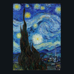 Vincent Van Gogh Sterrennacht  Fine Art Poster<br><div class="desc">Vincent Van Gogh Sterrennacht  Fine Art Poster</div>