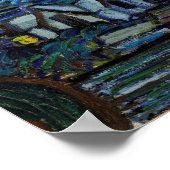 Vincent Van Gogh Sterrennacht  Fine Art Poster (Hoek)