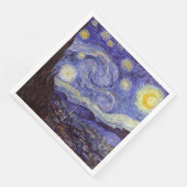 Vincent Van Gogh Sterrennacht Fine Art Servetten (Hoek)