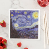 Vincent Van Gogh Sterrennacht Fine Art Servetten (Insitu)