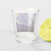Vincent Van Gogh Sterrennacht  Fine Art Shot Glas (Achterkant)