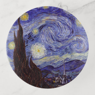 Vincent Van Gogh Sterrennacht  Fine Art Sierschaaltjes