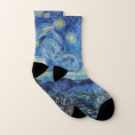 Vincent Van Gogh Sterrennacht  Fine Art Sokken<br><div class="desc">Vincent Van Gogh Sterrennacht  Fine Art Sokken</div>